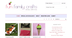 Desktop Screenshot of funfamilycrafts.com